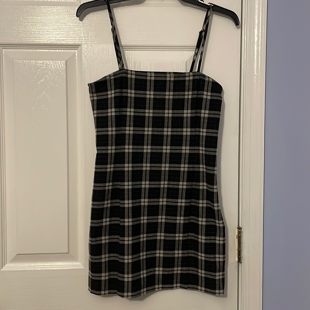 Allipygian Plaid Mini Dress